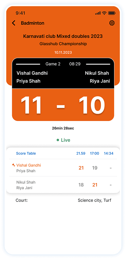 View Live Scores